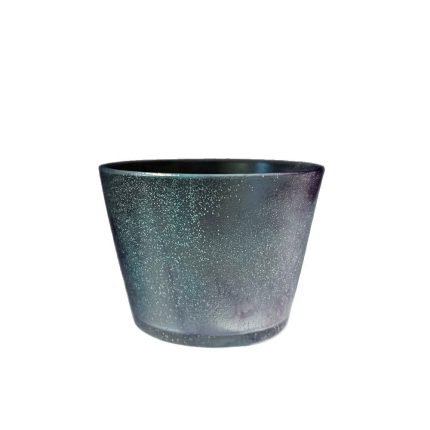 Ancient Technique Colored Glaze Tea Set - Gaiwan, Master Cup, Pink-Fired Glaze Cups, Ink Wash Design Travel Set